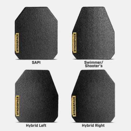 AR600 Level III Steel Body Armor Plates Set of 2