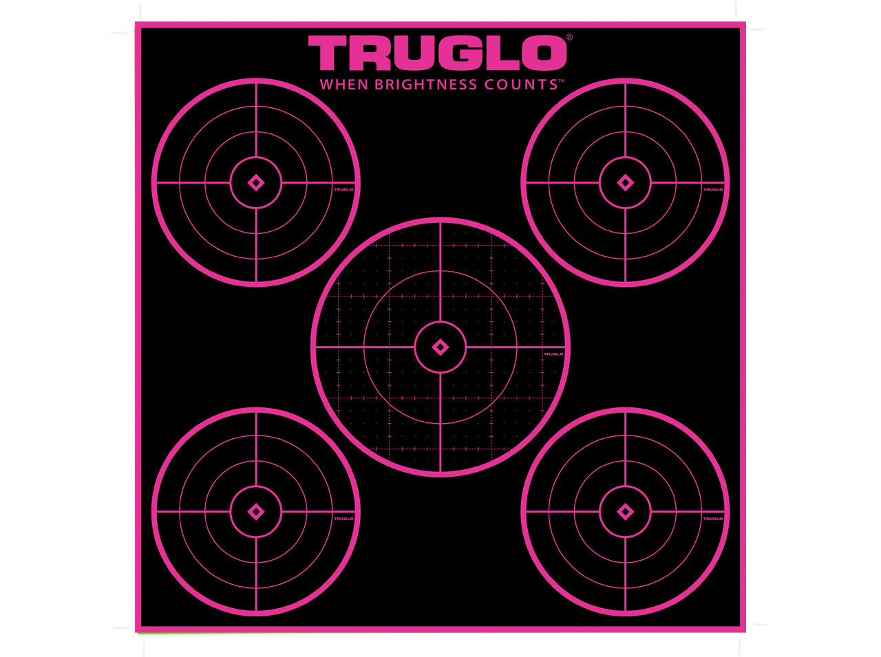 TRU-GLO - TRU-SEE Splatter 5-Bullseye Target - Image 4
