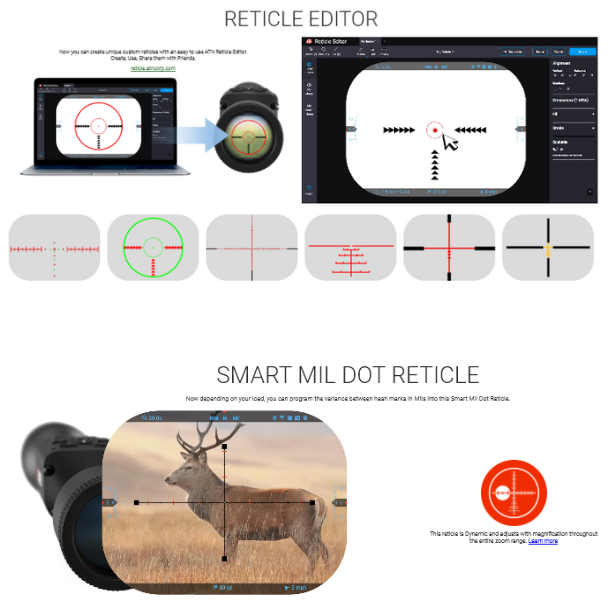 ATN - X-Sight 5 Day/Night Hunting Rifle Scope 5-25x30mm Multi-Reticle - Image 10