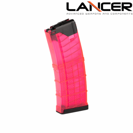 LANCER - L5AWM 223 Remington / 556 NATO 30-Round Magazine [Translucent Pink]