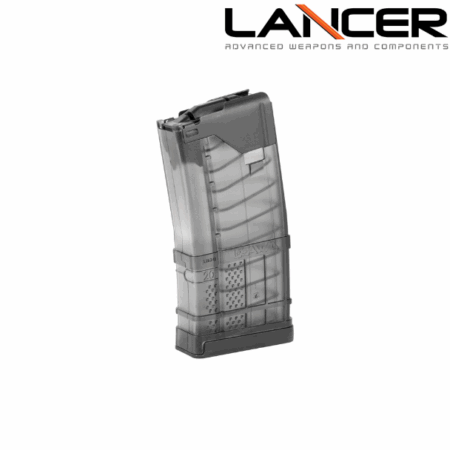 lancer l5awm 20-round magazine translucent smoke