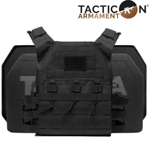 level iv bundle 2 plates carrier trauma pads frontal armor kit