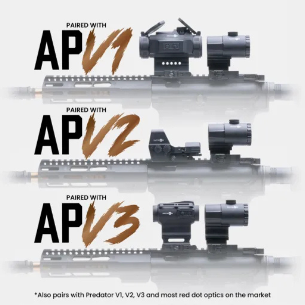 TACTICON - Apex Falcon V0.5 3x Magnifier for Red Dot Sight - Image 5