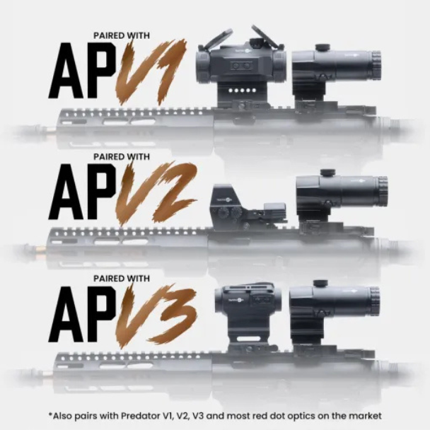 TACTICON - Apex Falcon V1 3x Magnifier for Red Dot Sight - Image 3