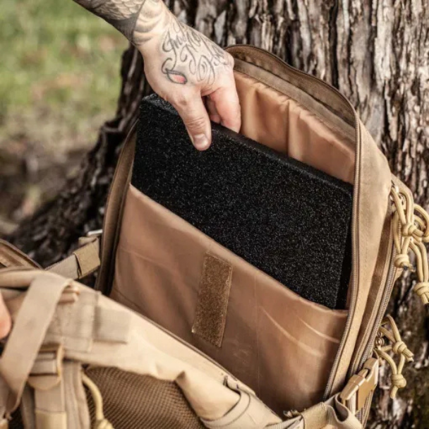 TACTICON - Backpack Armor Plate – Level IIIA Pistol & Level III SRT Rifle Rated (Single Plate) - Image 8