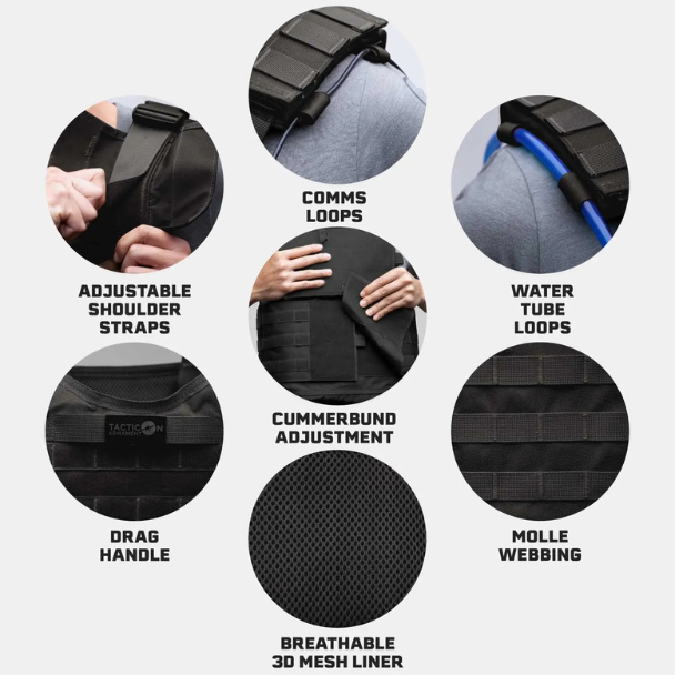 TACTICON - Level IV Bundle | 2 Plates + V2 Carrier + Trauma Pads - Image 8