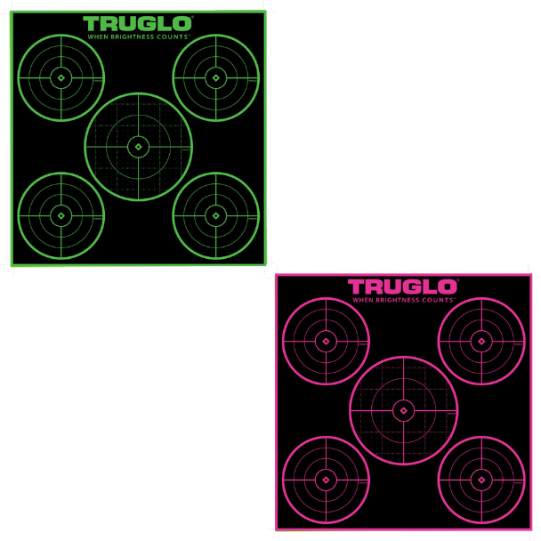 TRU-GLO - TRU-SEE Splatter 5-Bullseye Target
