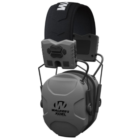 WALKERS XCEL 500BT Bluetooth Digital Ear Muff Grey