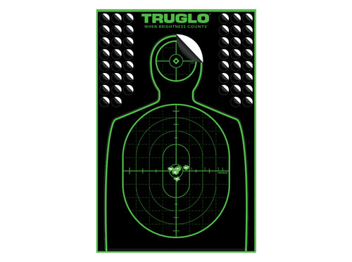 TRU-GLO - TRU-SEE Splatter 12" x 18" Handgun Target - Image 3