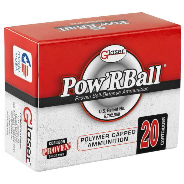 Corbon Pow’rBall 10MM 135 Grain Polymer-Tipped 20 Round Box (PB10135) - Image 2