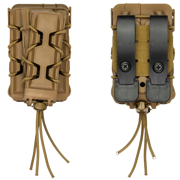 High Speed Gear Double Decker Polymer Taco V2 — Tactical Black, Coyote Brown, Olive Drab Green - Image 3