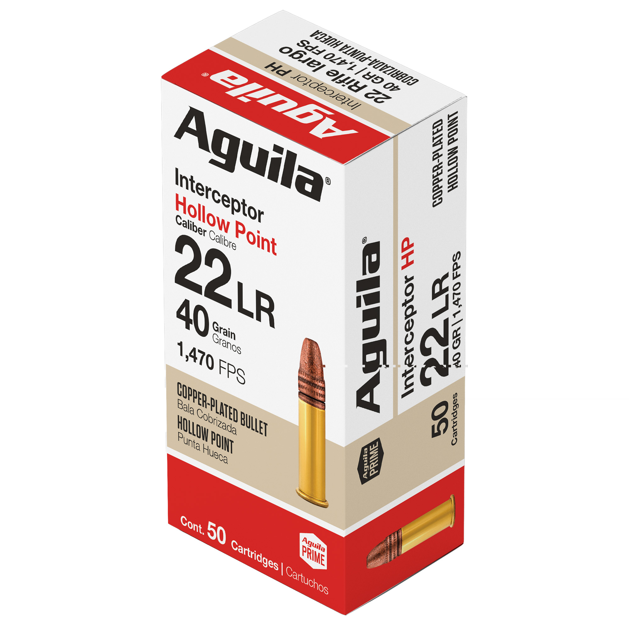Aguila 22 LR Interceptor 40gr