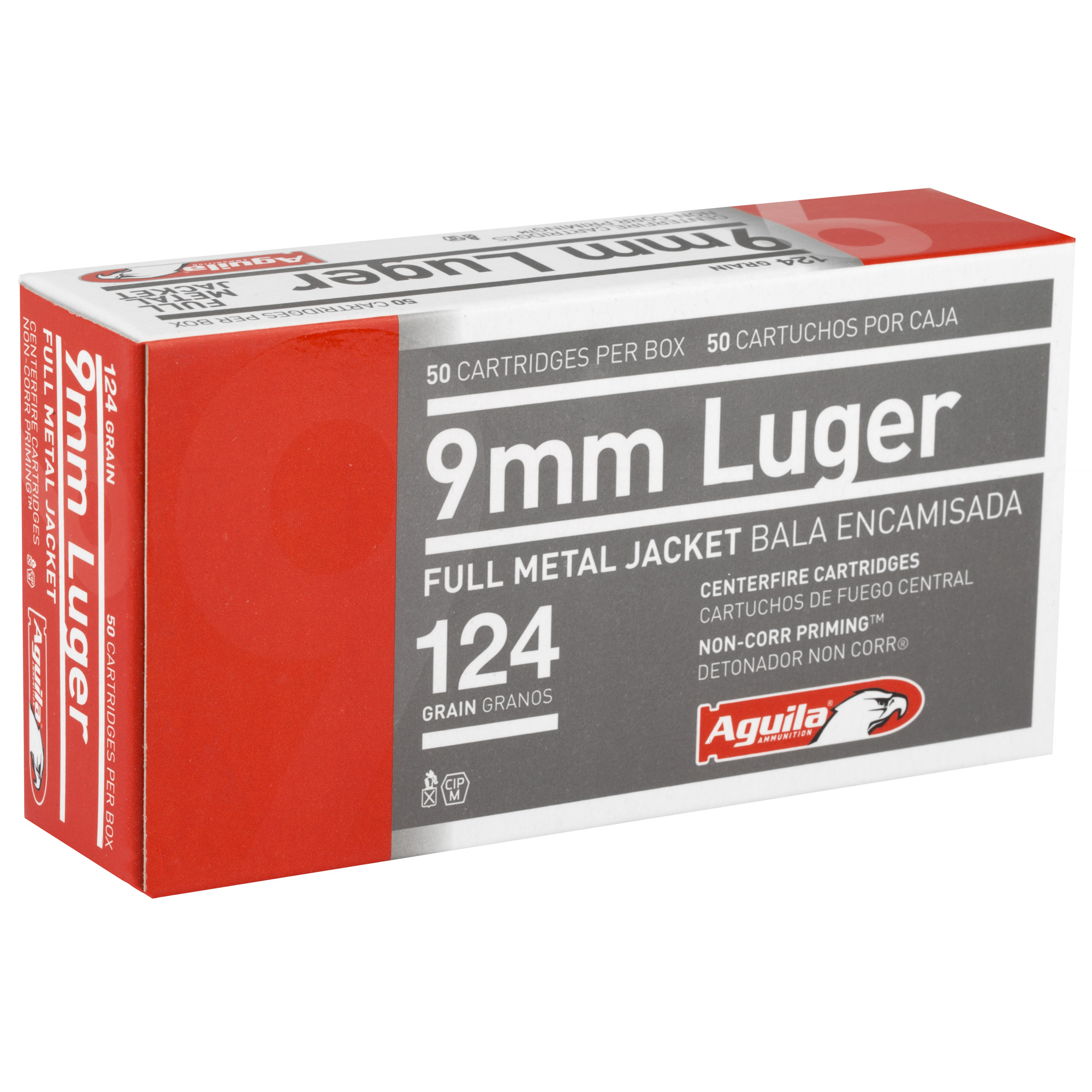 Aguila 9mm 124gr FMJ - Image 4