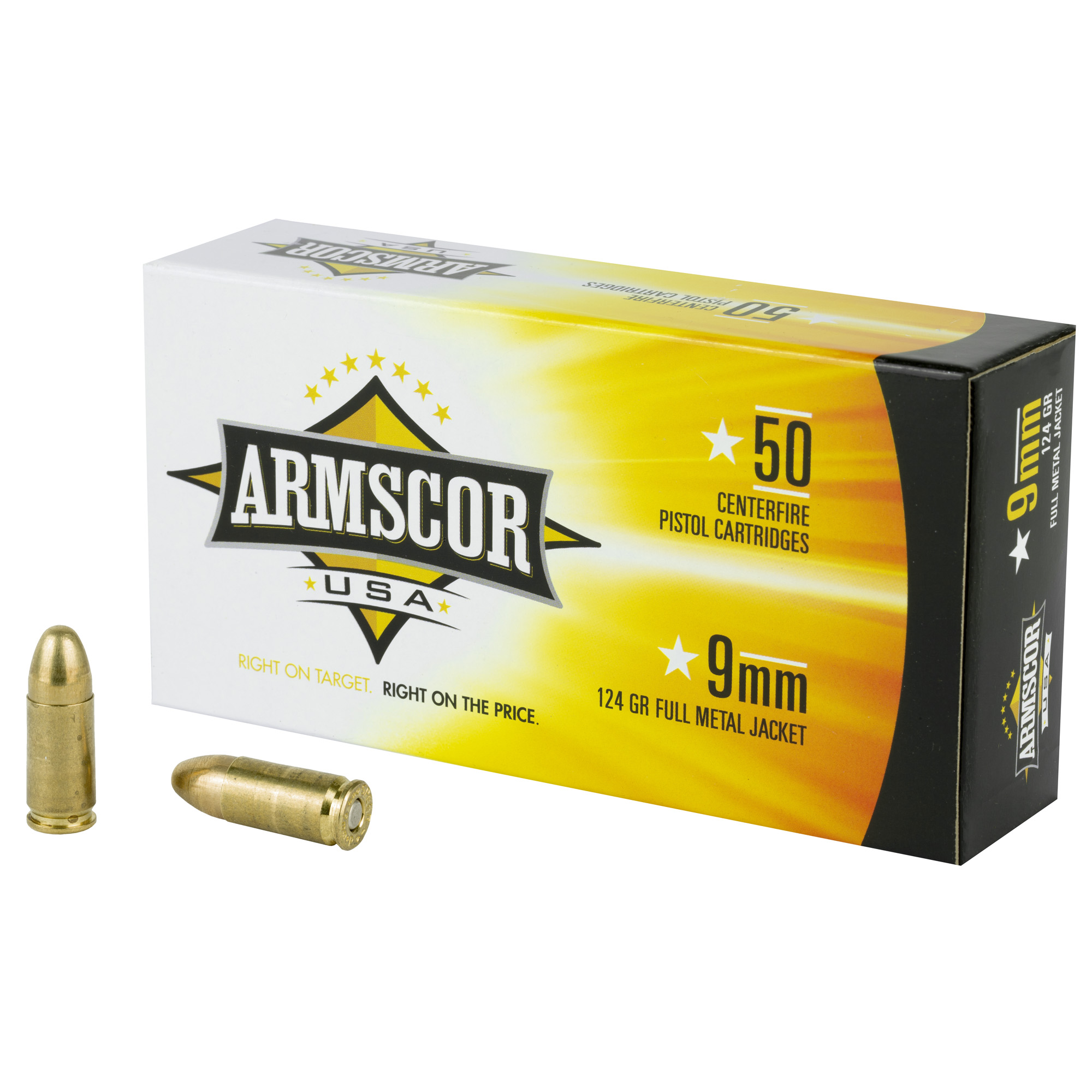 Armscor 9mm 124gr FMJ