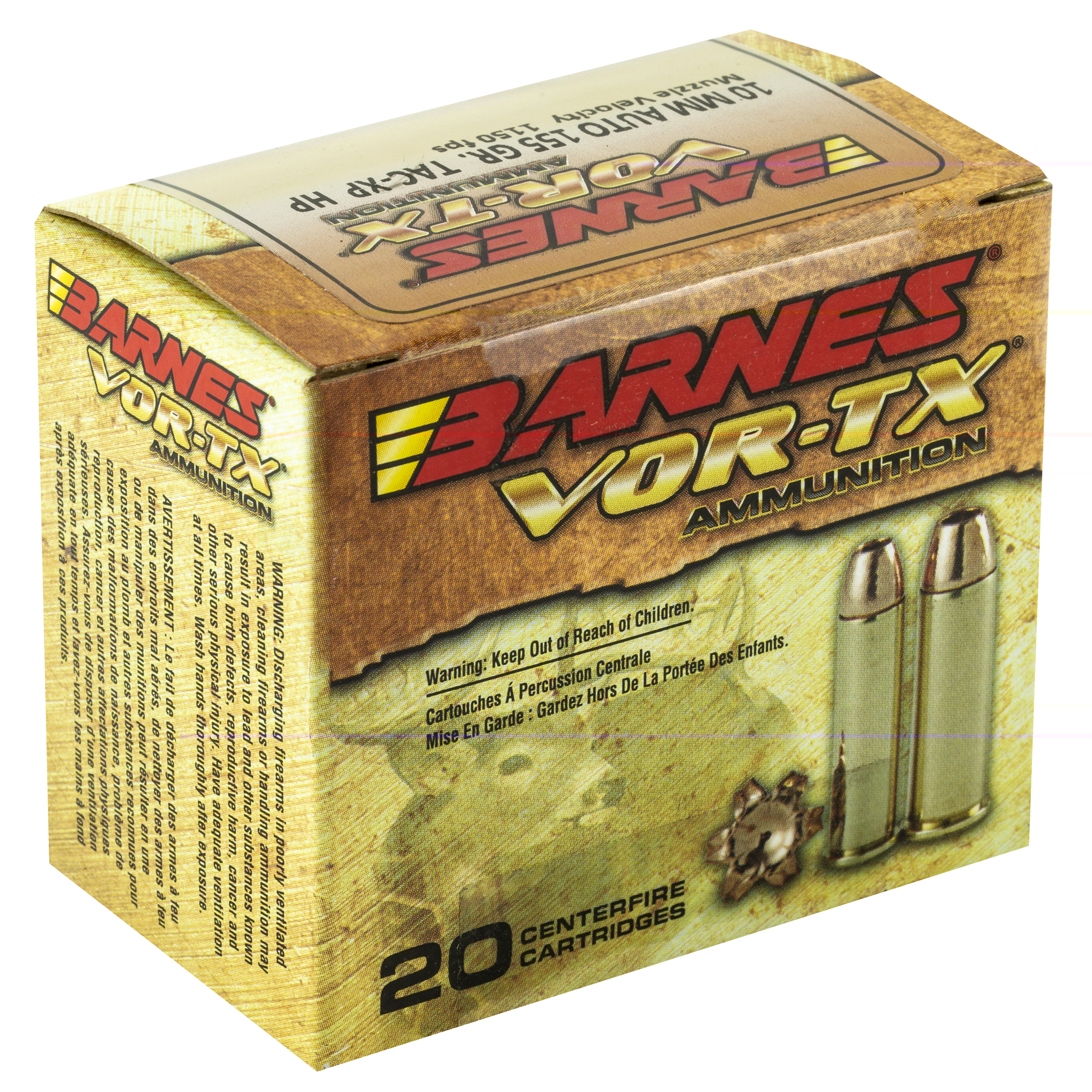 Barnes Vor-tx 10mm 155gr Xpb - Image 3