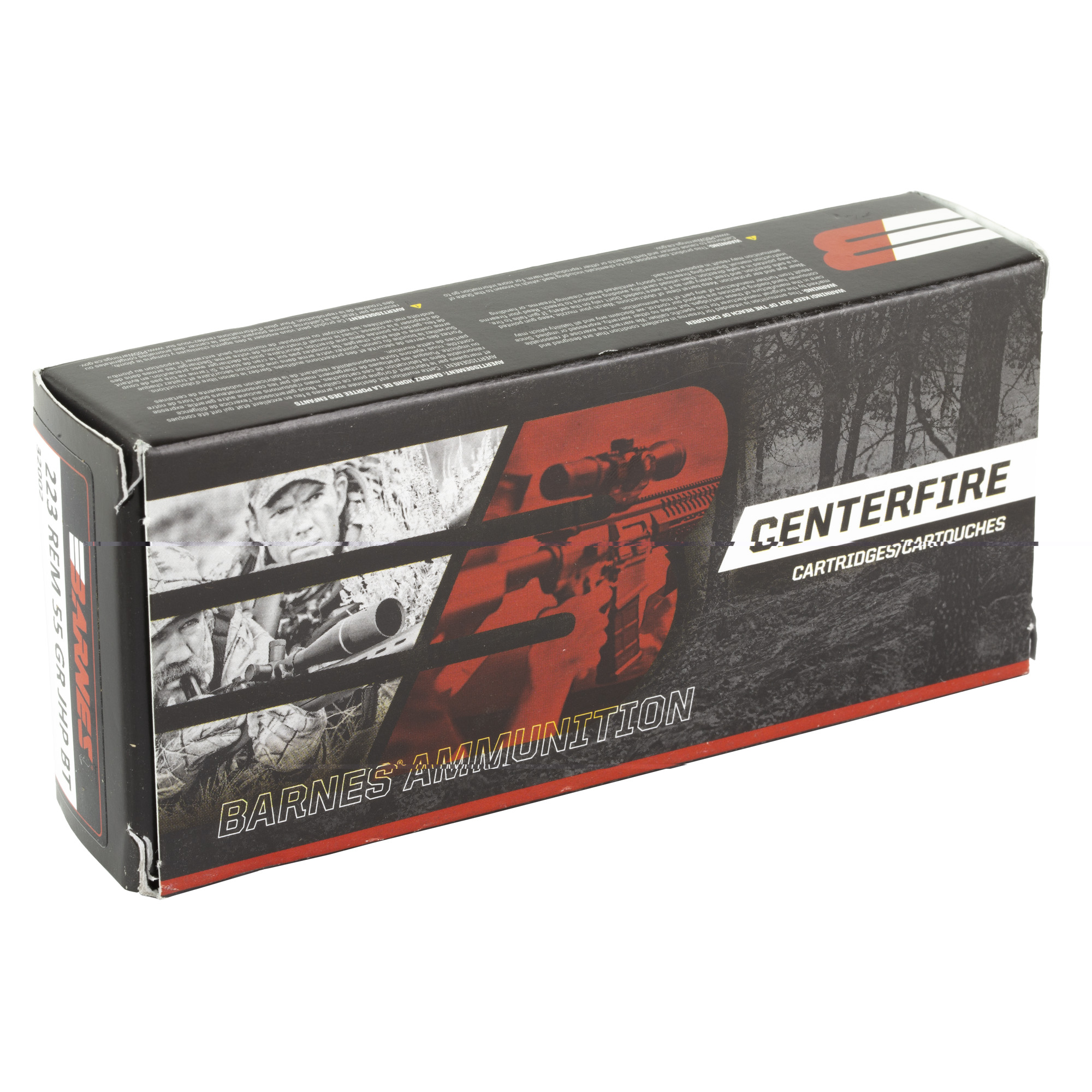 Barnes 223 Remington 55gr JHP Bt - Image 3