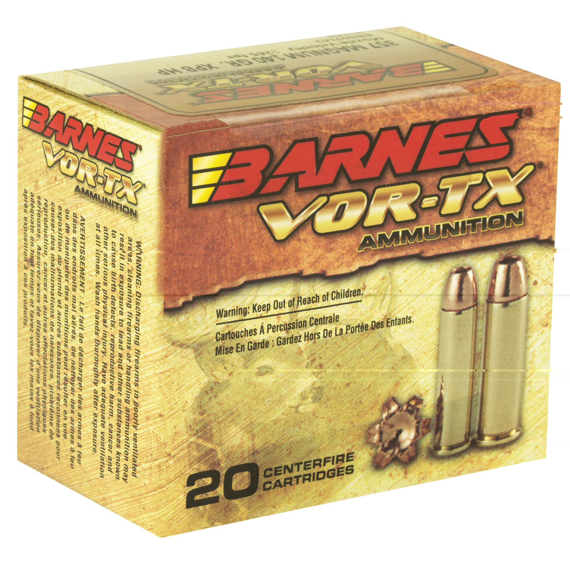 Barnes Vor-tx 357 MAG 140gr Xpb 20- - Image 3