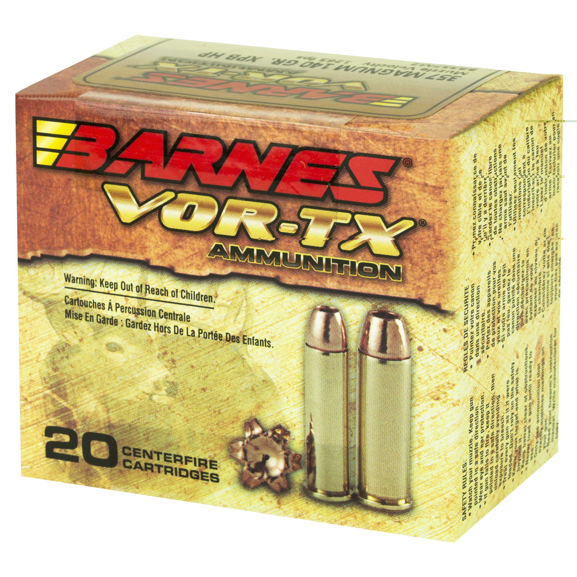 Barnes Vor-tx 357 MAG 140gr Xpb 20- - Image 4