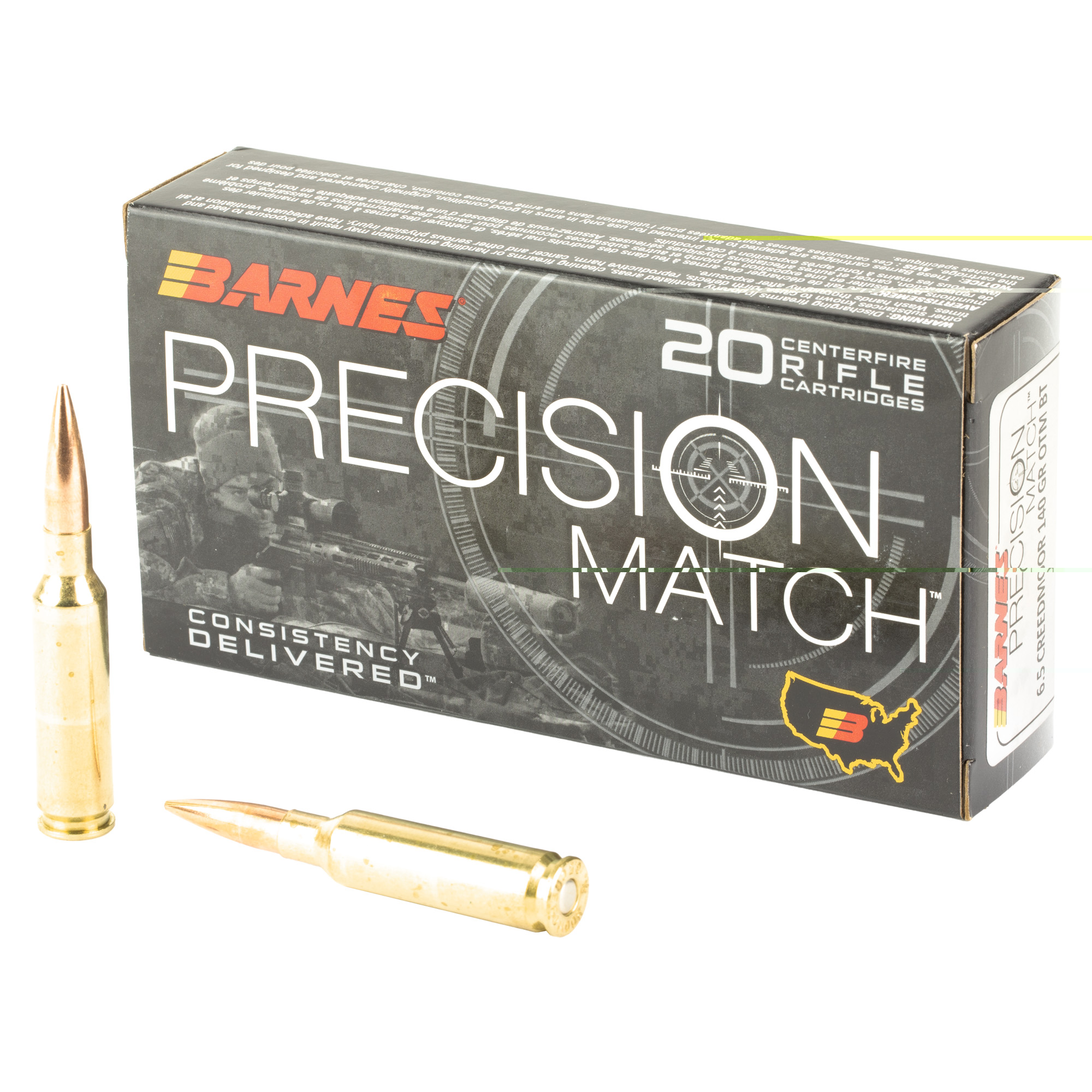 Barnes Prec Mth 6.5 Creedmoormoor 140gr