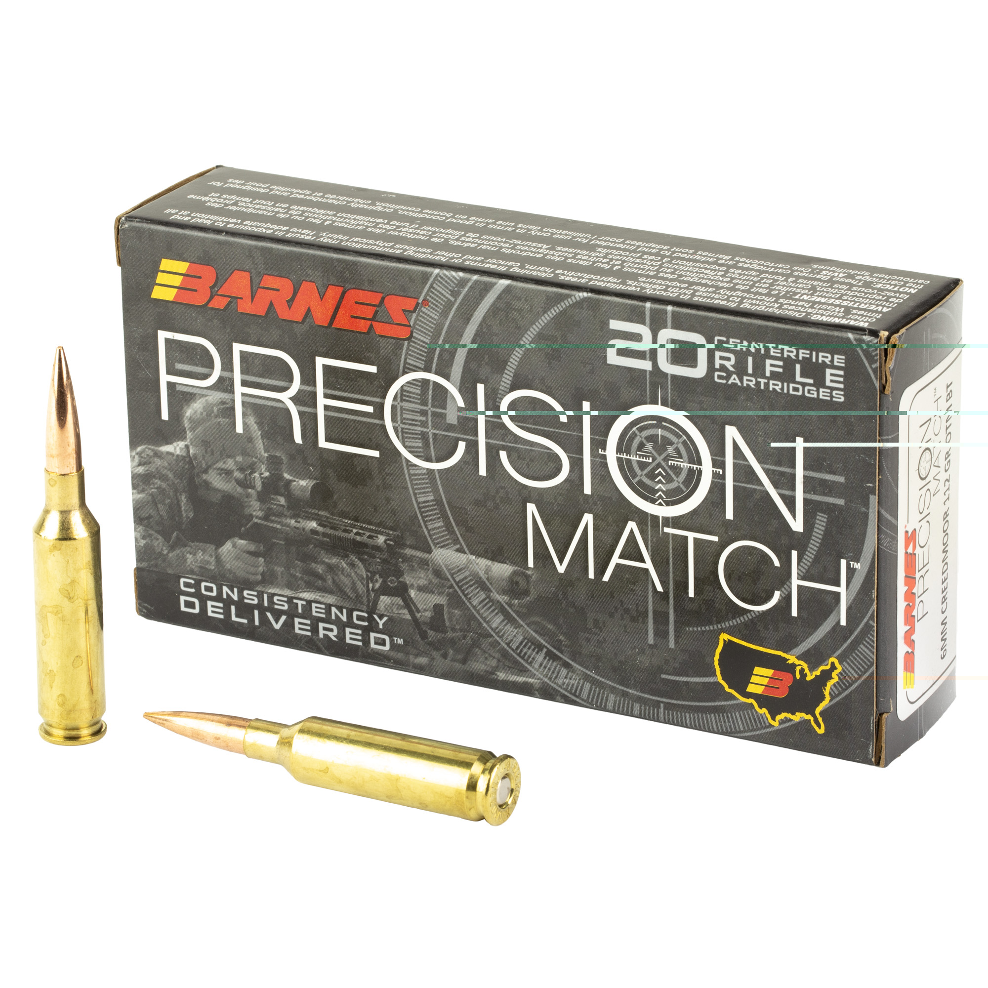 Barnes Prec Mth 6mmcrd 112gr