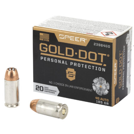 Spr Gold Dot 45 ACP 185gr Hp