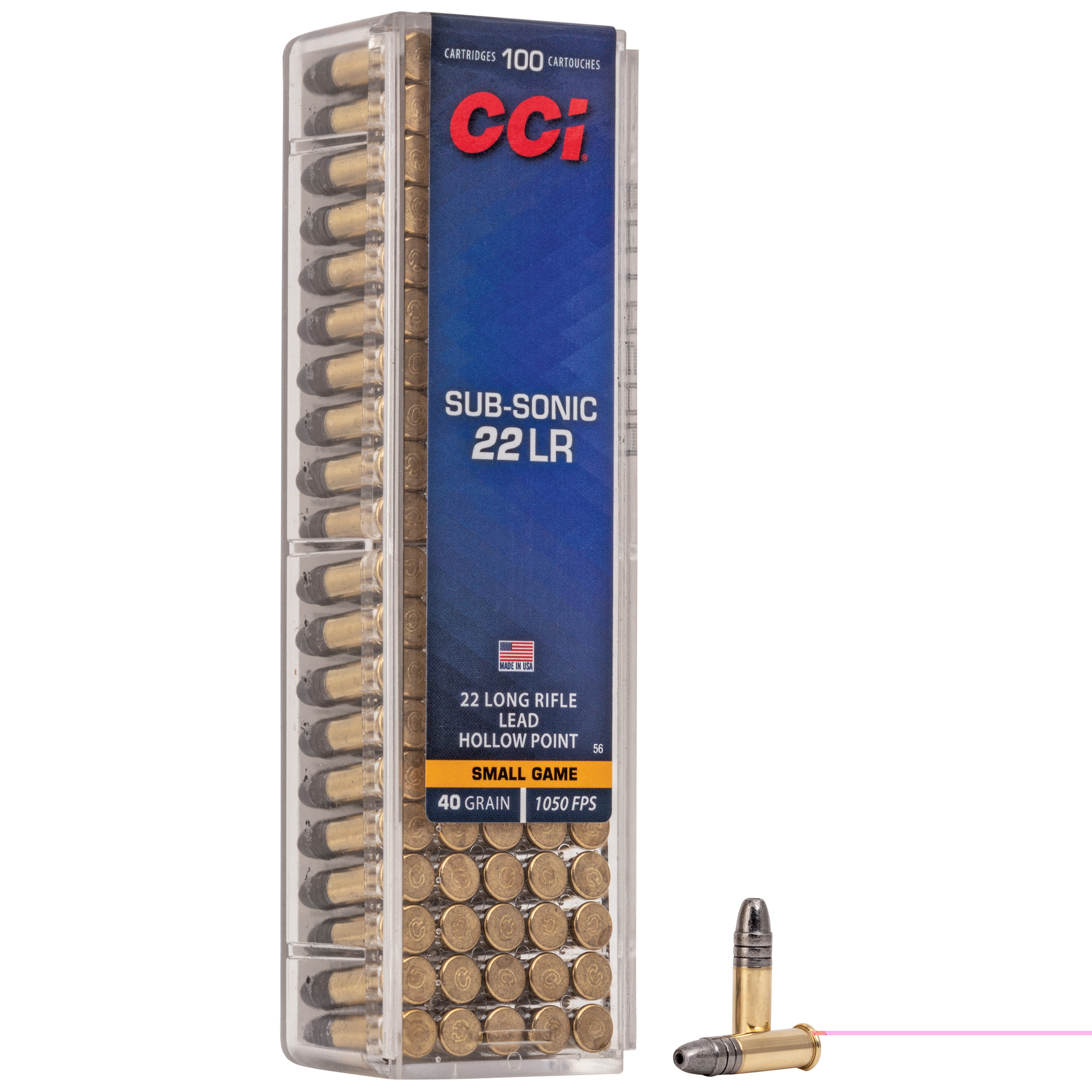 CCi 22 Subsonic 40gr Hp 0