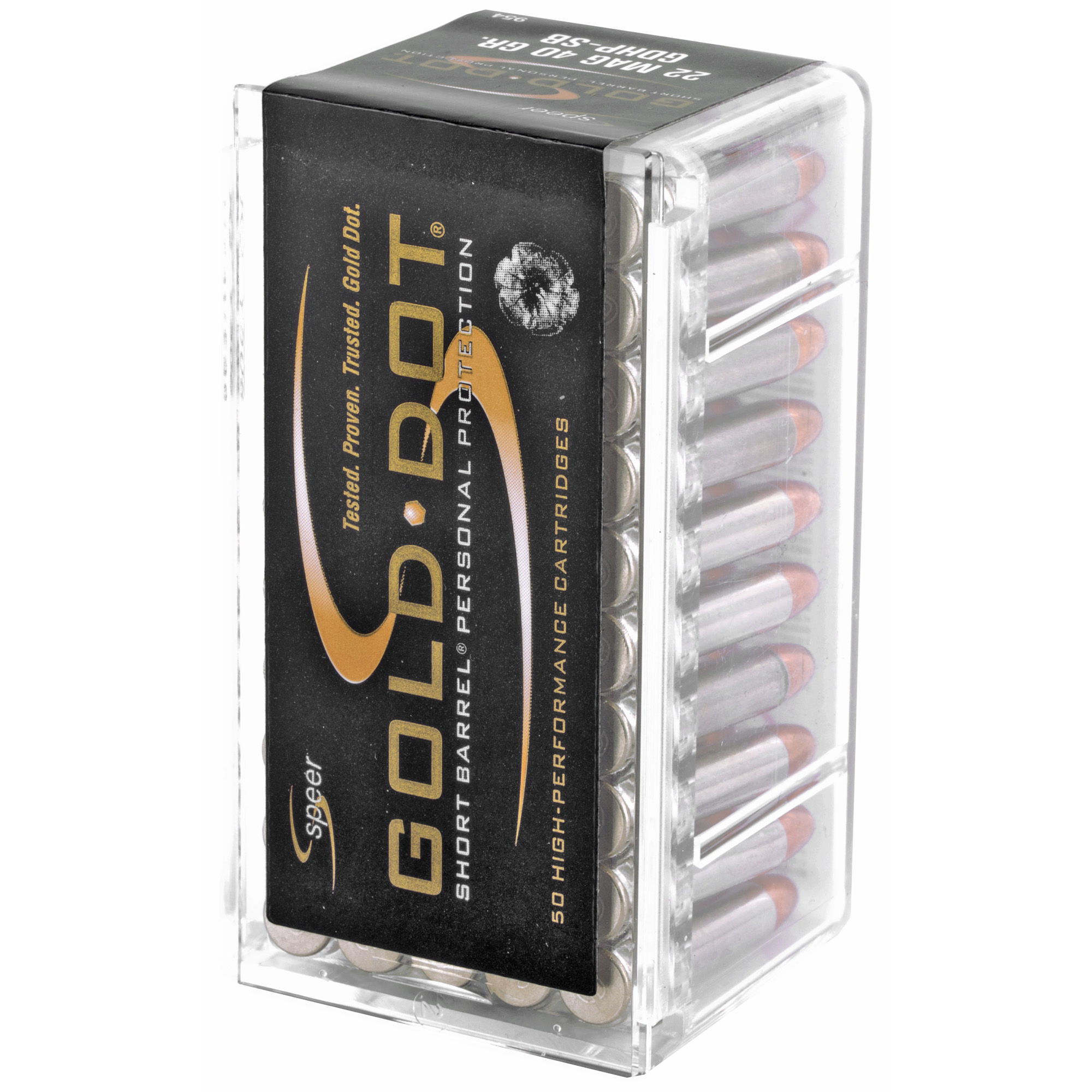 Speer Gold Dot 22wmr 40gr Shrt Brl 50 - Image 3