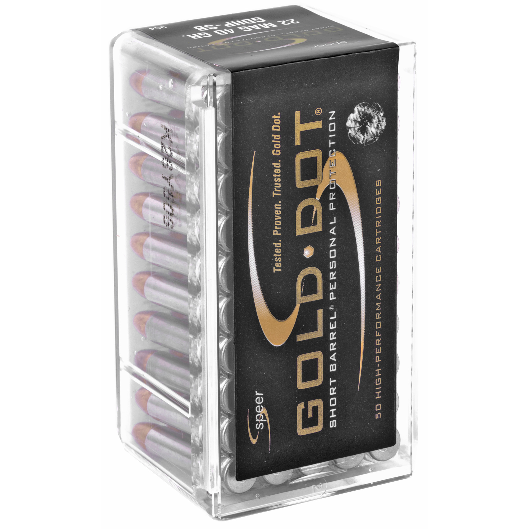 Speer Gold Dot 22wmr 40gr Shrt Brl 50 - Image 2