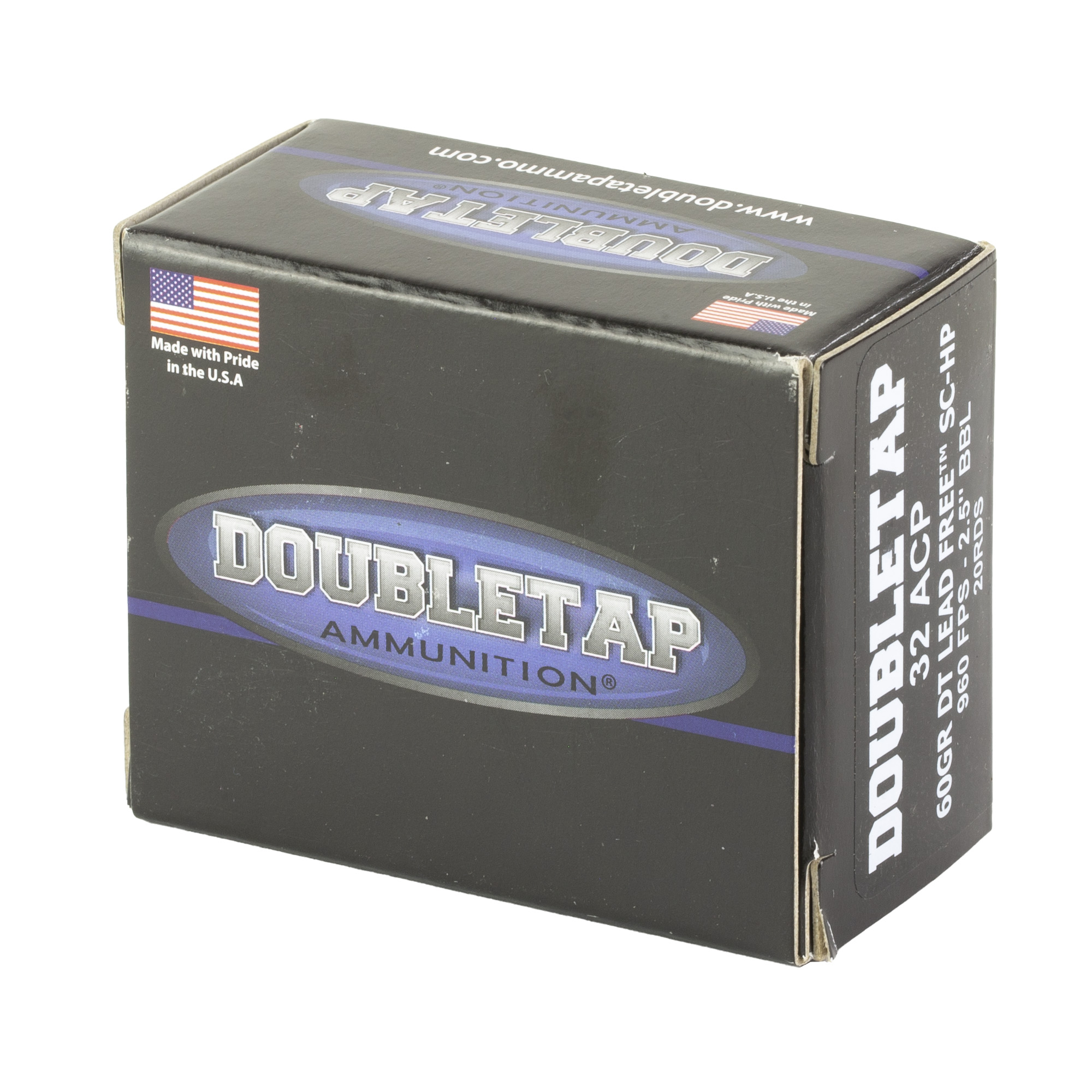 Dbltap 32 ACP 60gr Lf Hp - Image 3