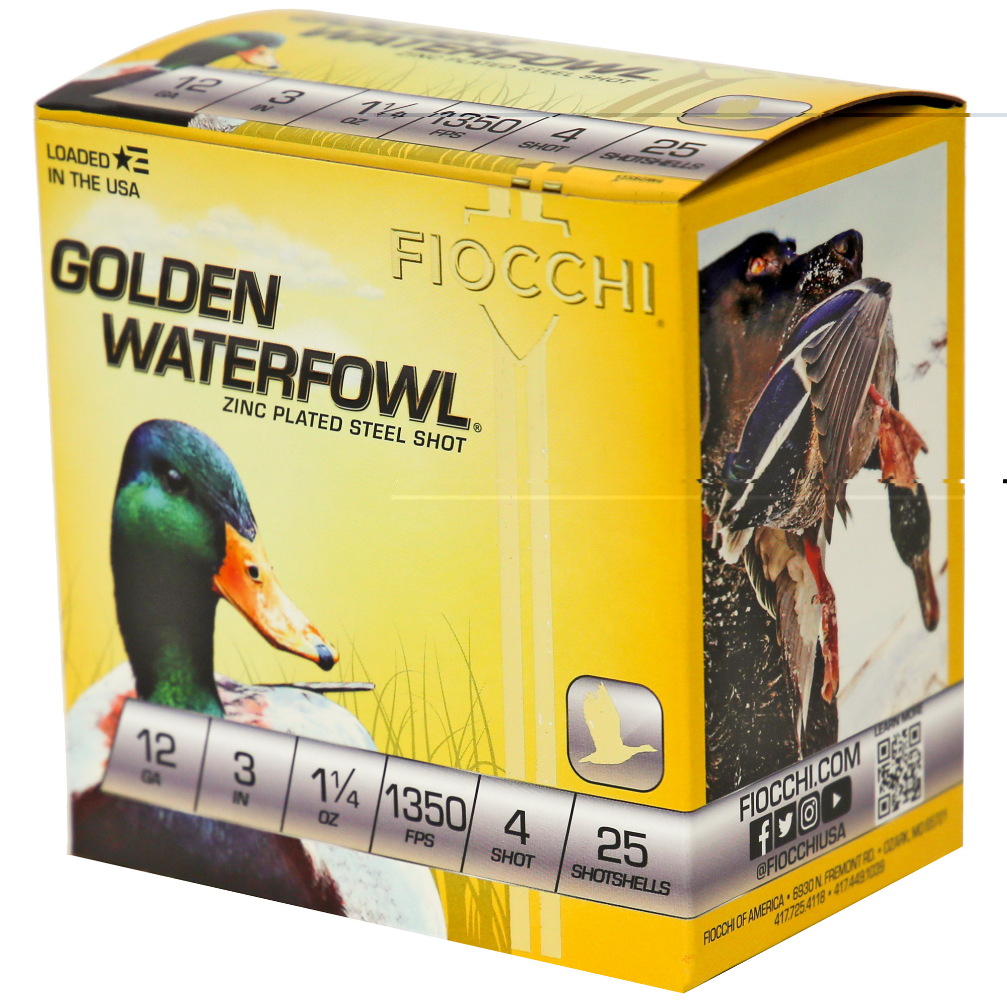 Fiocchi 12ga #4 Golden - Image 2