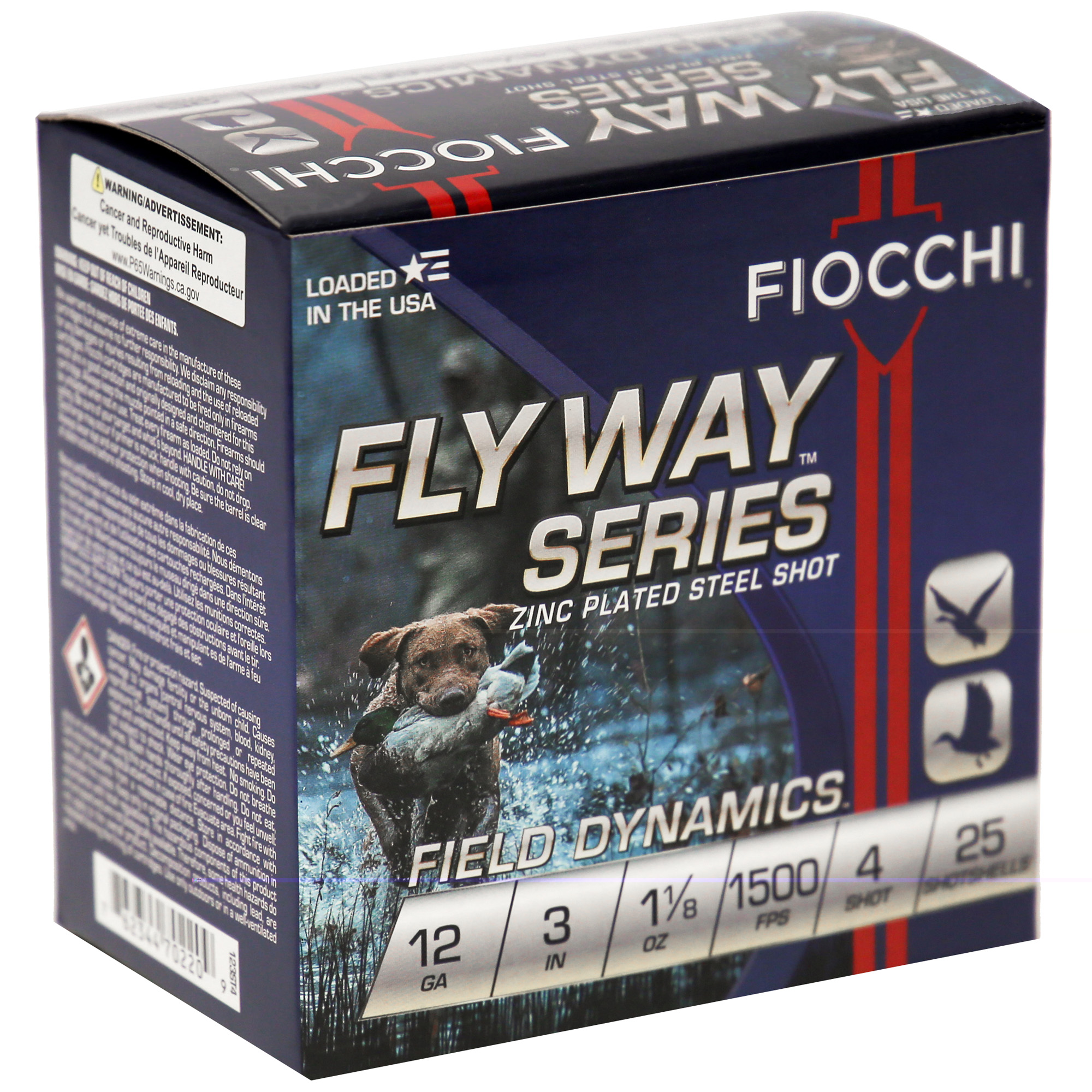 Fiocchi 12ga #4 Flyway Steel - Image 2