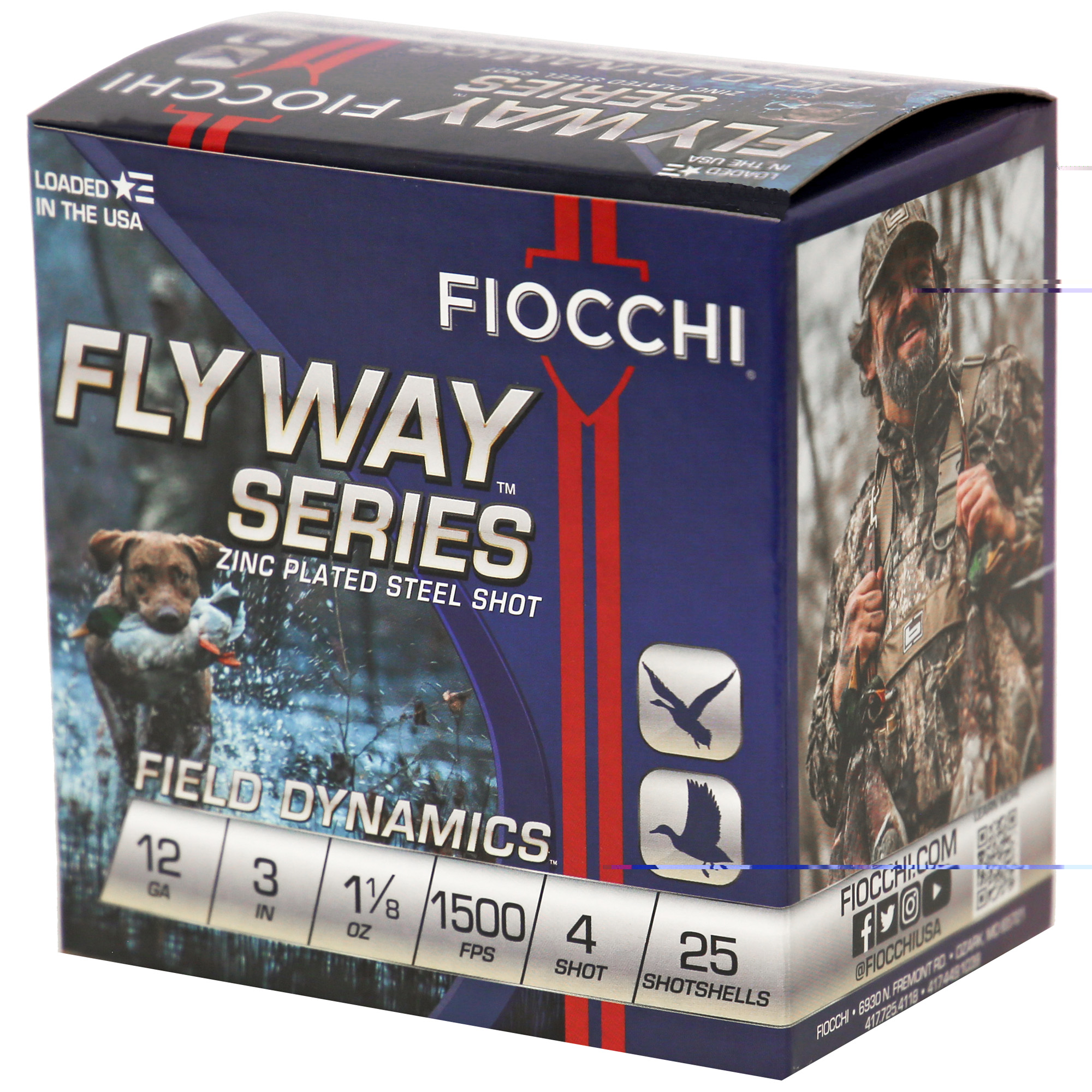 Fiocchi 12ga #4 Flyway Steel - Image 3