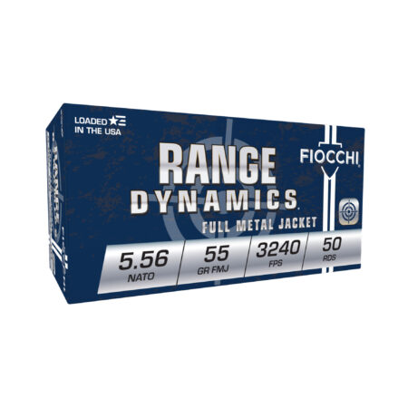 Fiocchi 5.56 NATO 55gr FMJ BT
