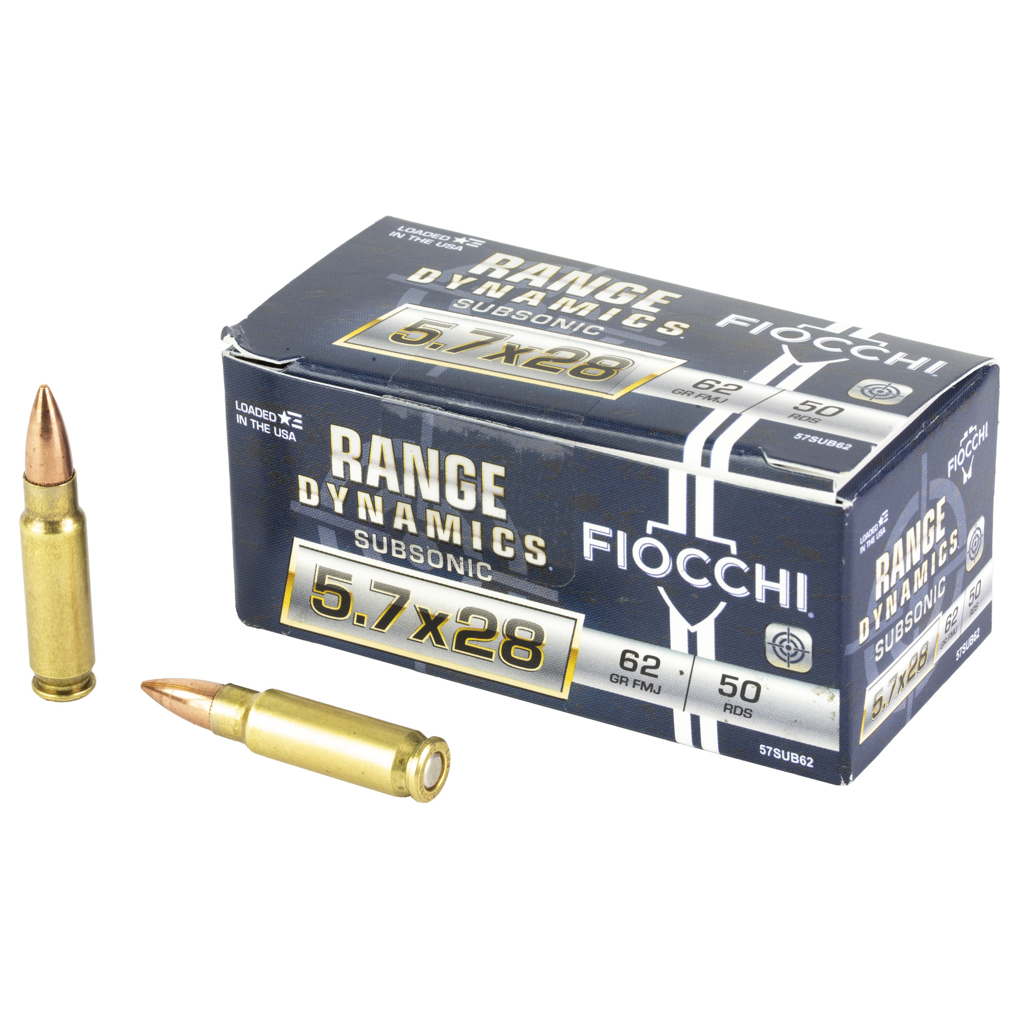 Fiocchi Rp 5.7x28mm 62gr FMJ