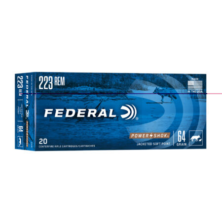 Federal Pwrshk 223 Remington 64 Gr Sp