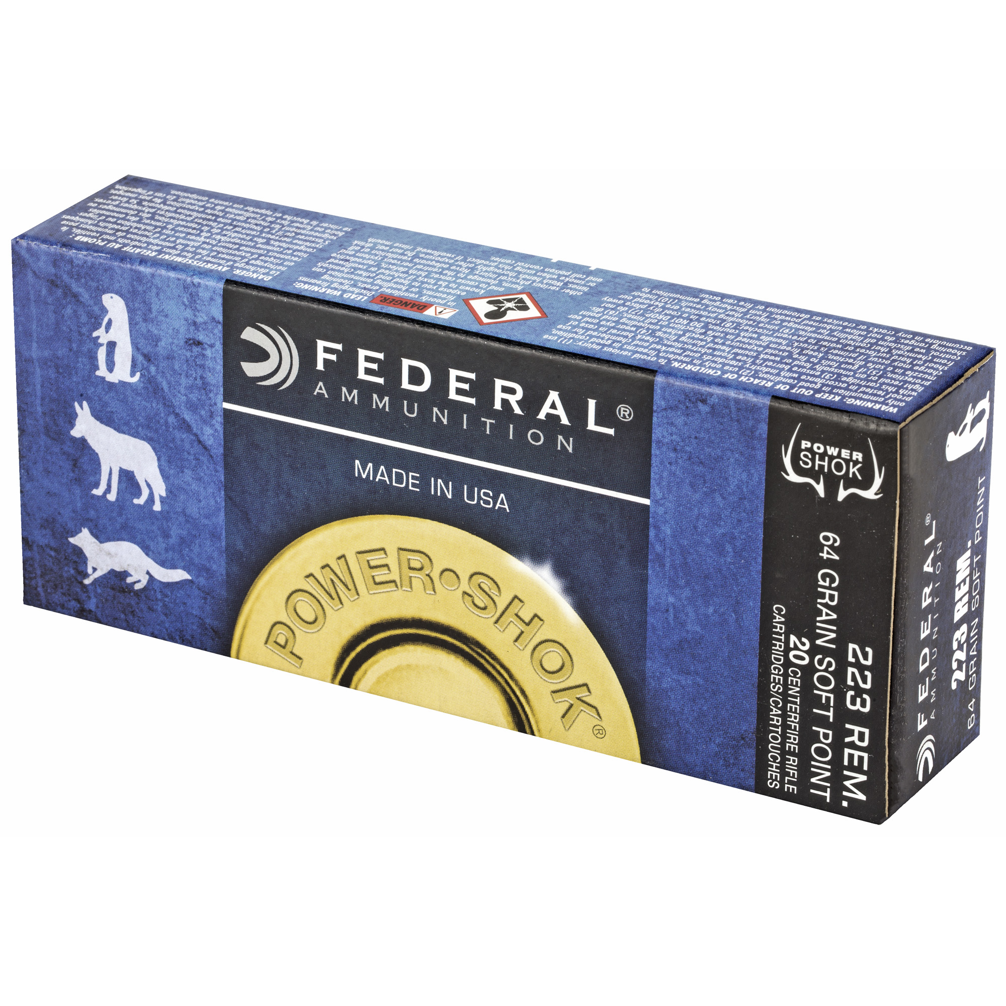 Federal Pwrshk 223 Remington 64 Gr Sp - Image 4