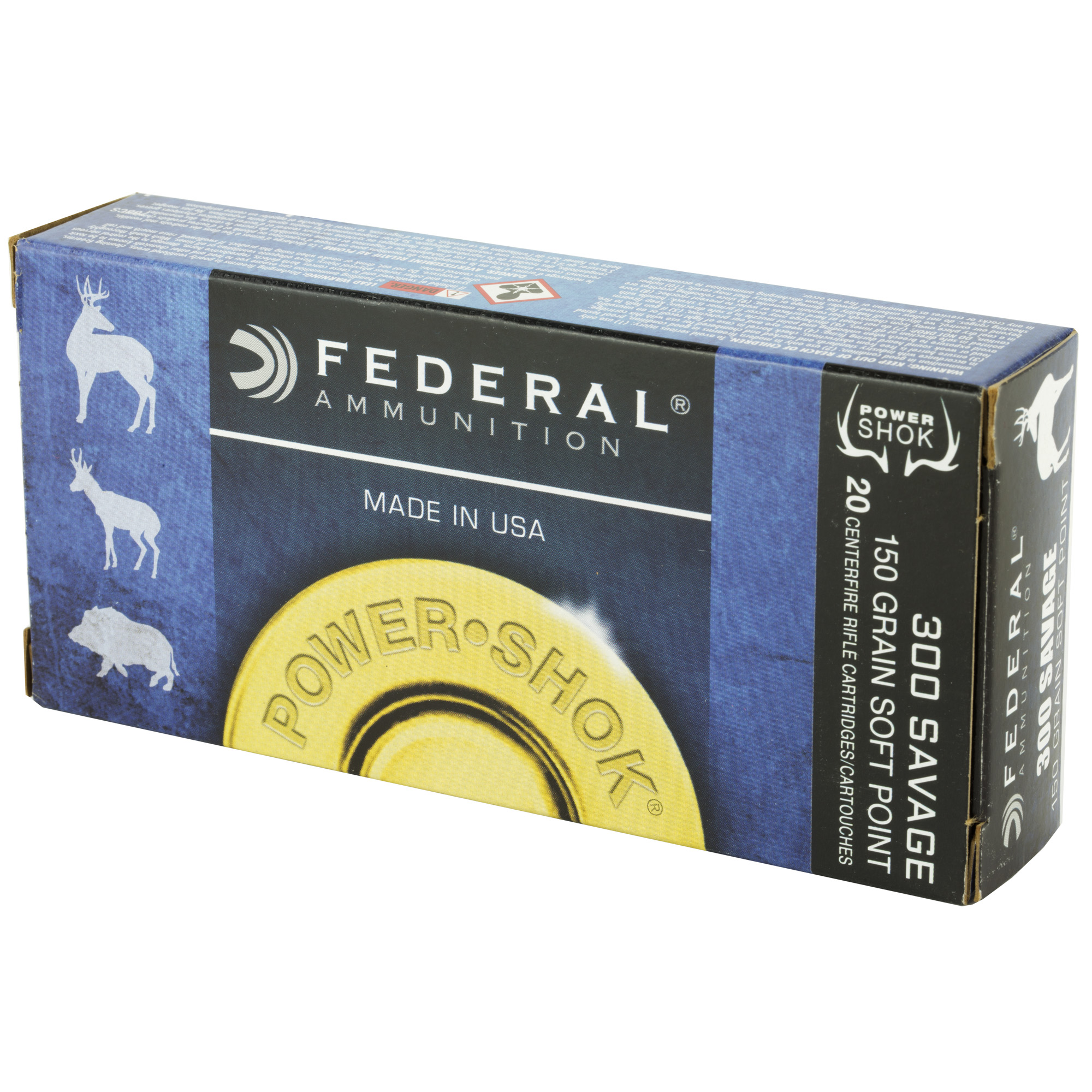 Federal Pwrshk 300 Savage 150gr Sp - Image 2