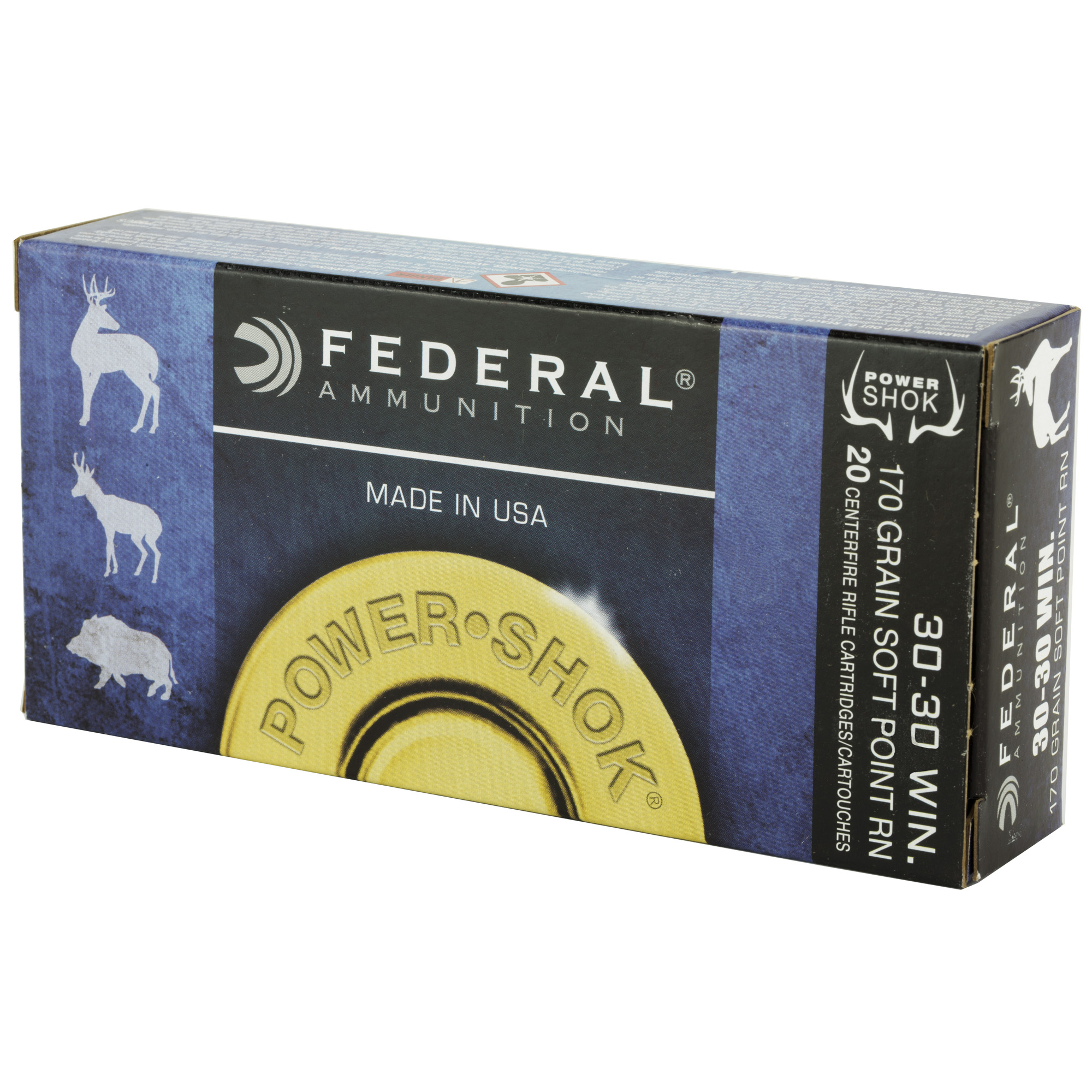 Federal Pwrshk 3030wn 170gr Sp Rn - Image 2