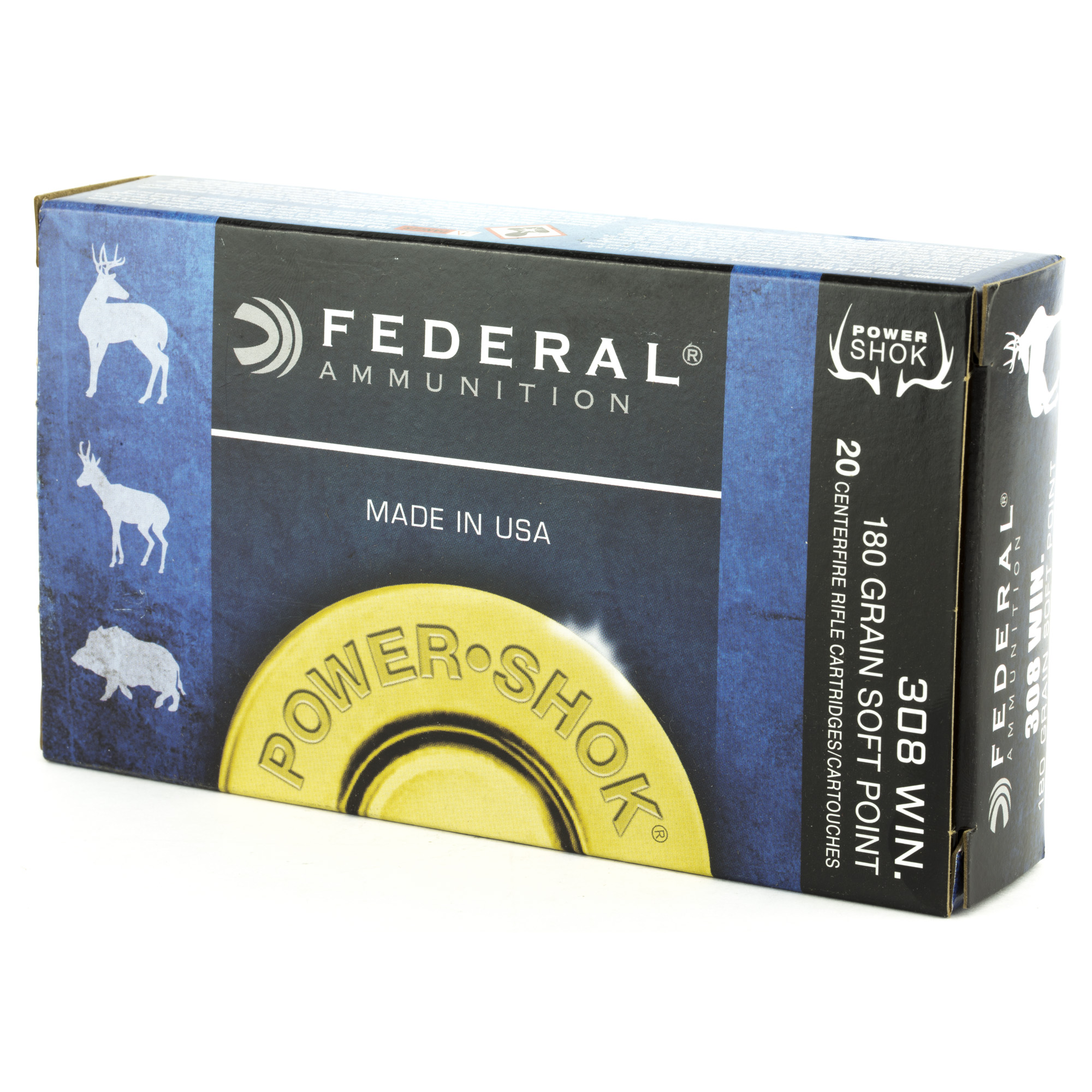 Federal Pwrshk 308wn 180gr Sp - Image 2