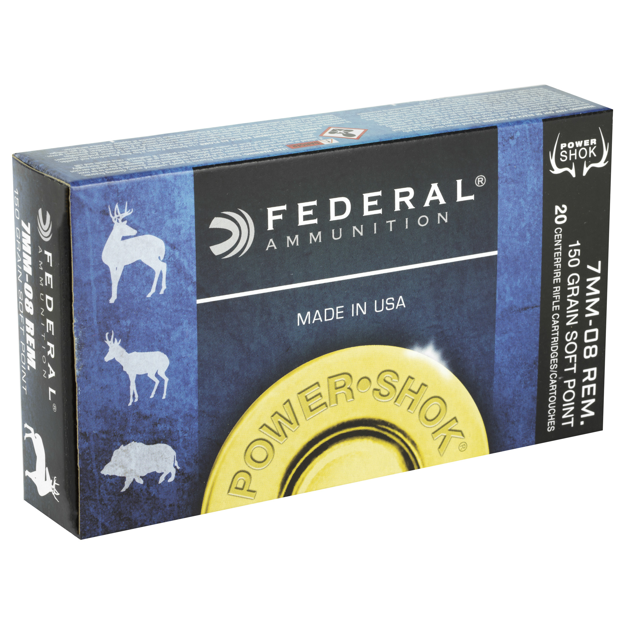 Federal Pwrshk 7mm08 150gr Sp - Image 3