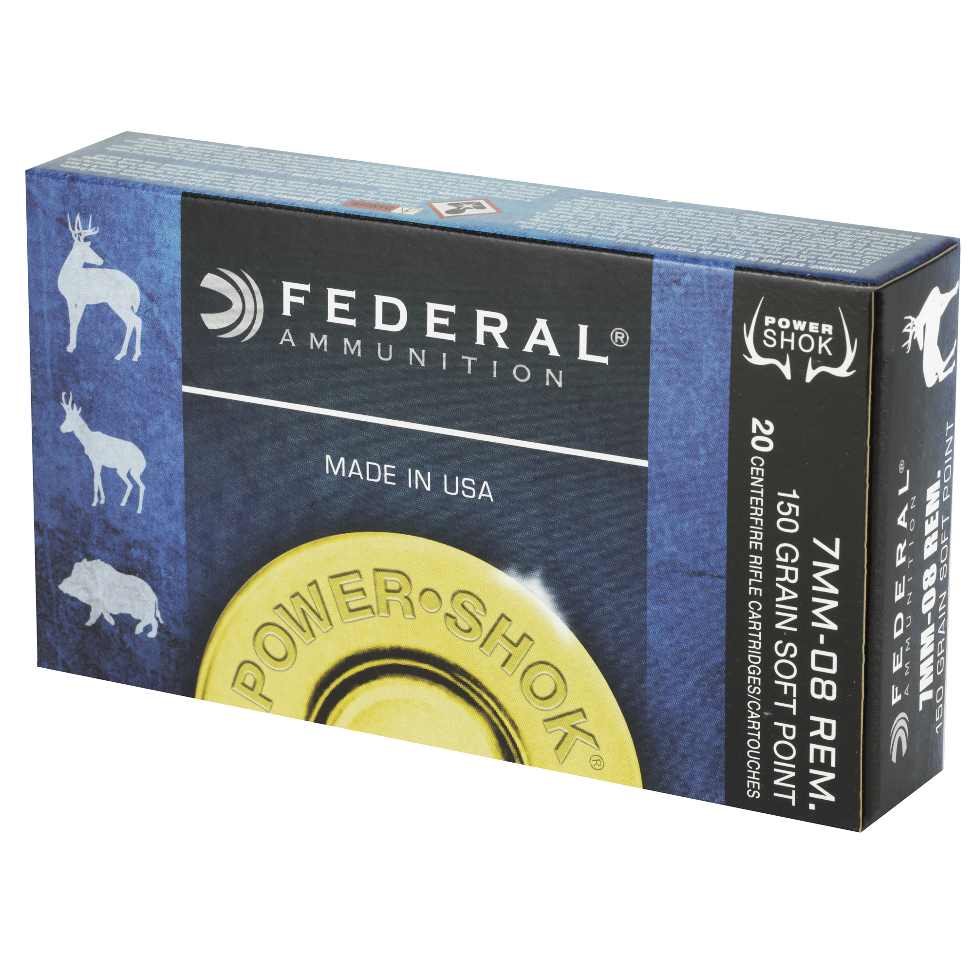 Federal Pwrshk 7mm08 150gr Sp - Image 4