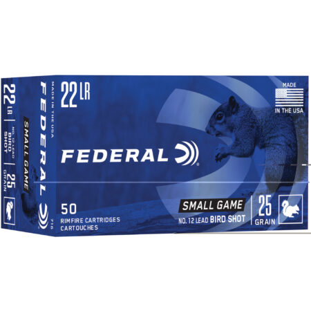 Federal Gmshk 22 LR #12 Ld Shot 50-2500