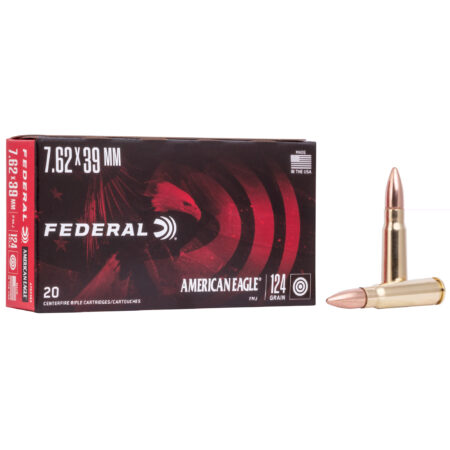 Federal Am Eagle 762x39 124gr FMJ