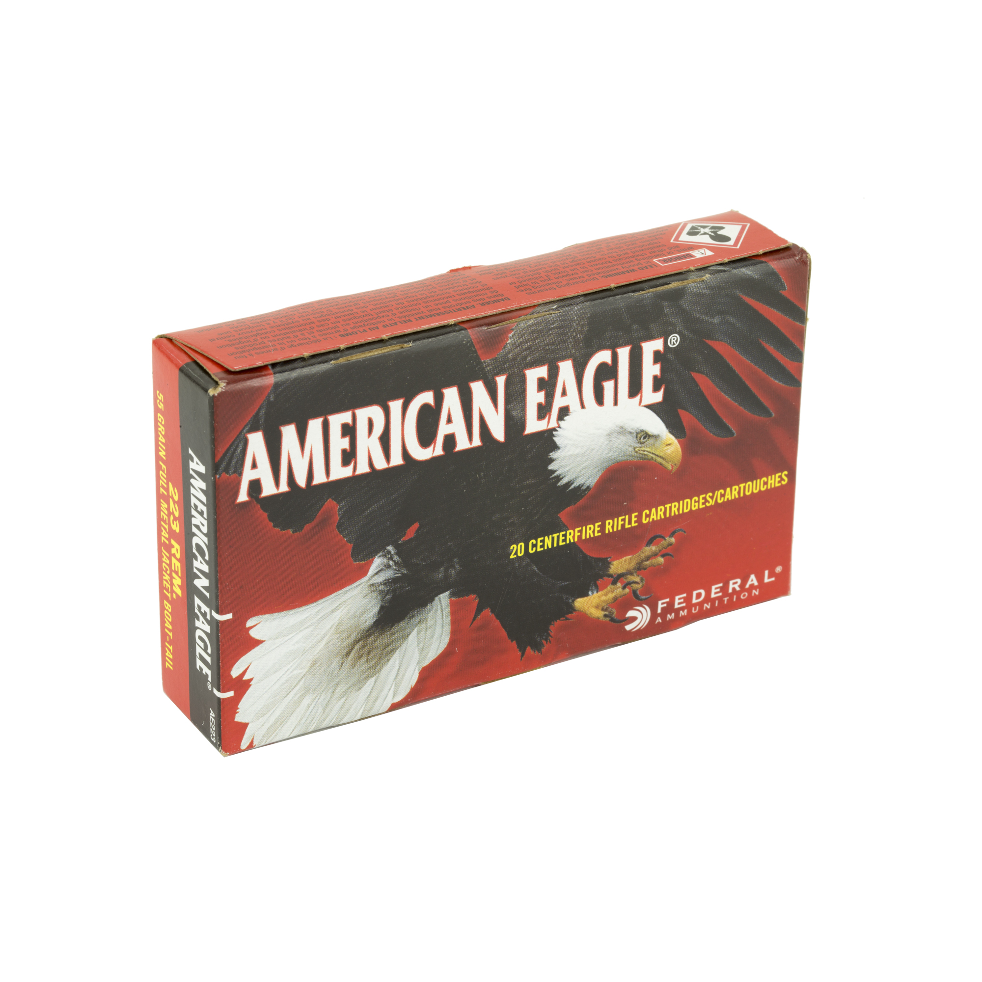 Federal Am Eagle 223 Remington 55g FMJ Bt - Image 4