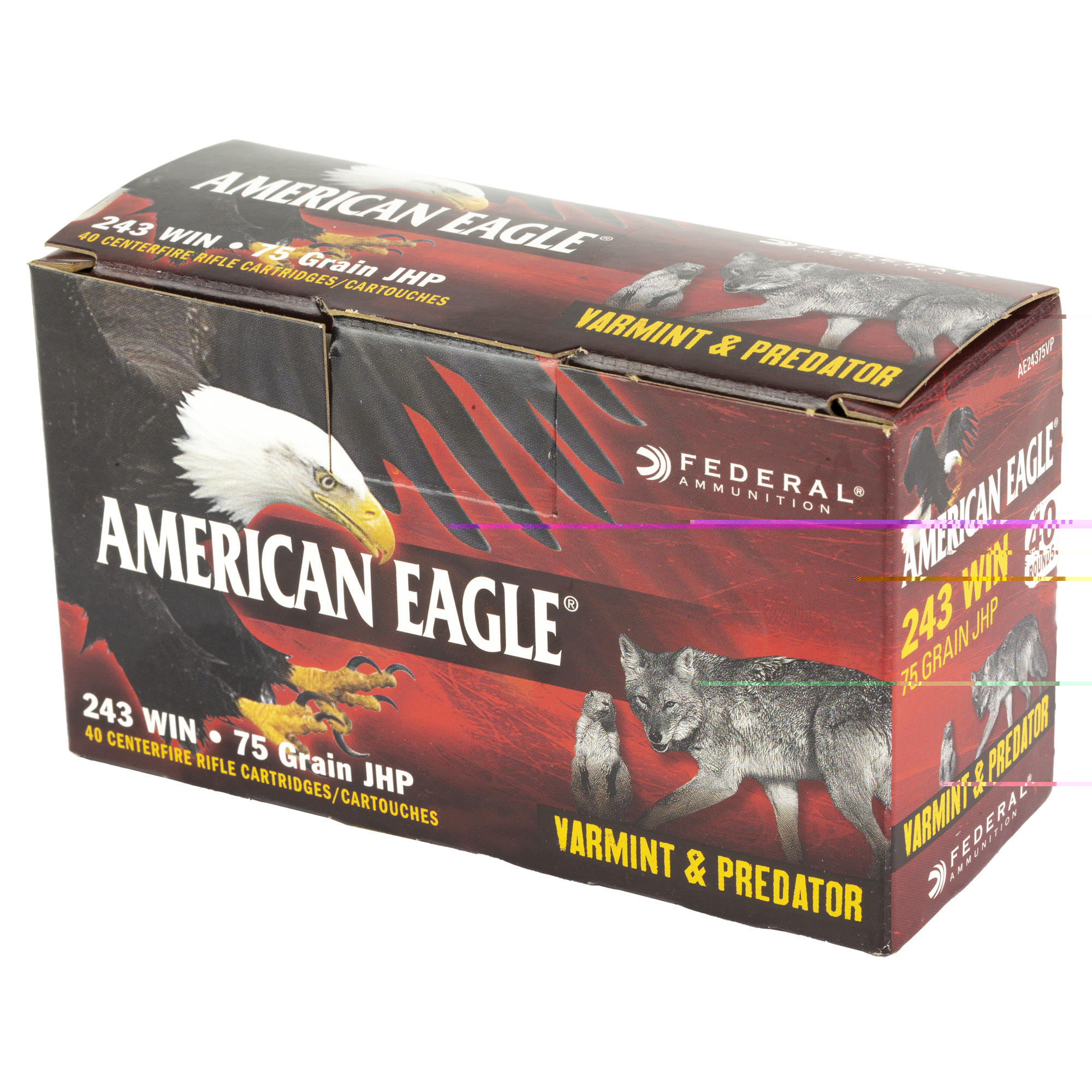 Federal Am Eagle V&p 243 Winchester 75gr - Image 2