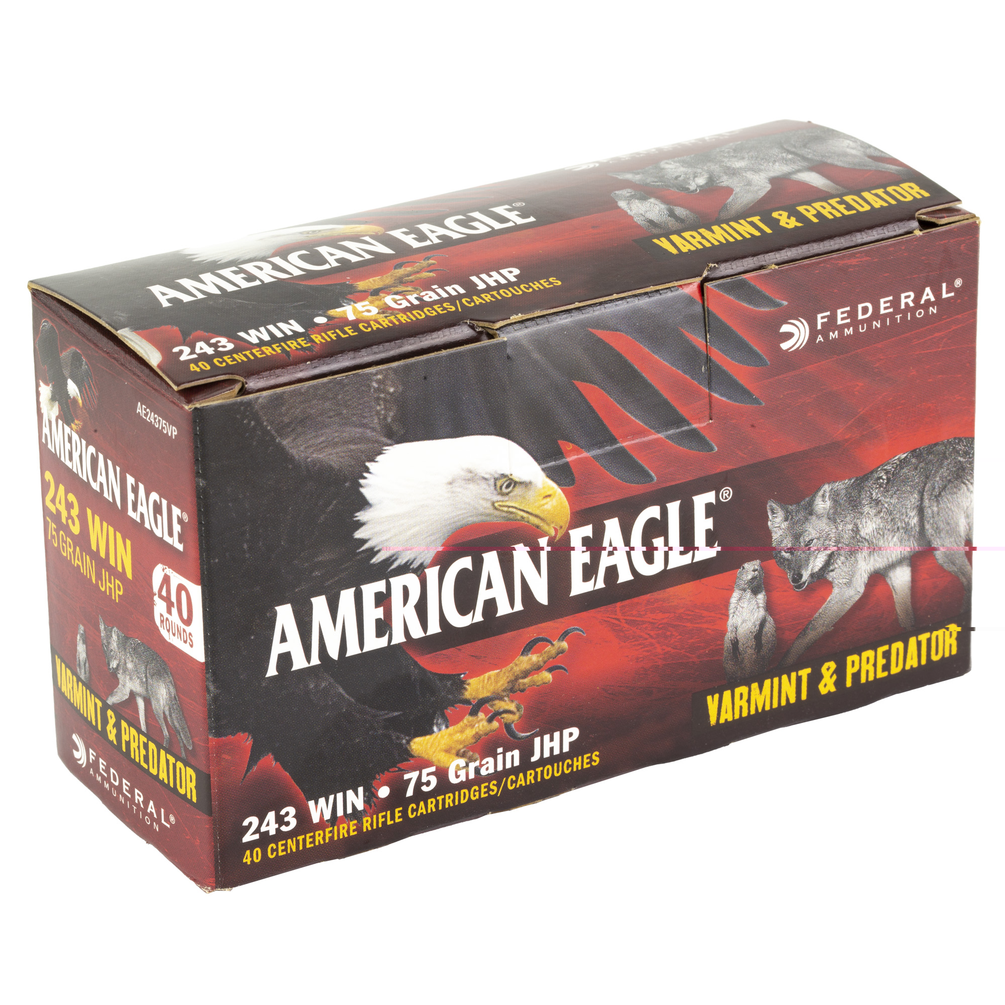 Federal Am Eagle V&p 243 Winchester 75gr - Image 3