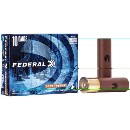 Federal Pwrshk 10ga 3.5" Rfl Slg