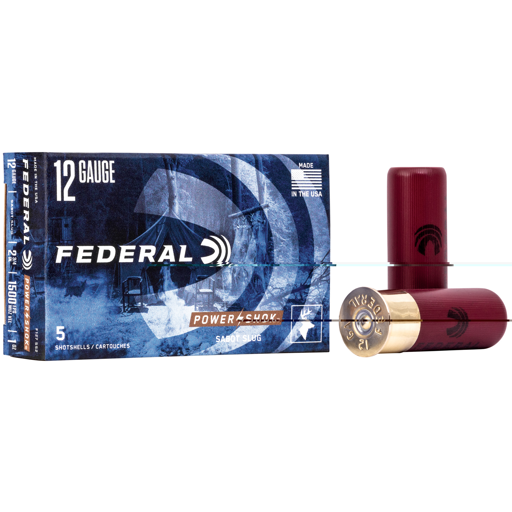 Federal Pwrshk 12ga 2.75 Sabot Slg