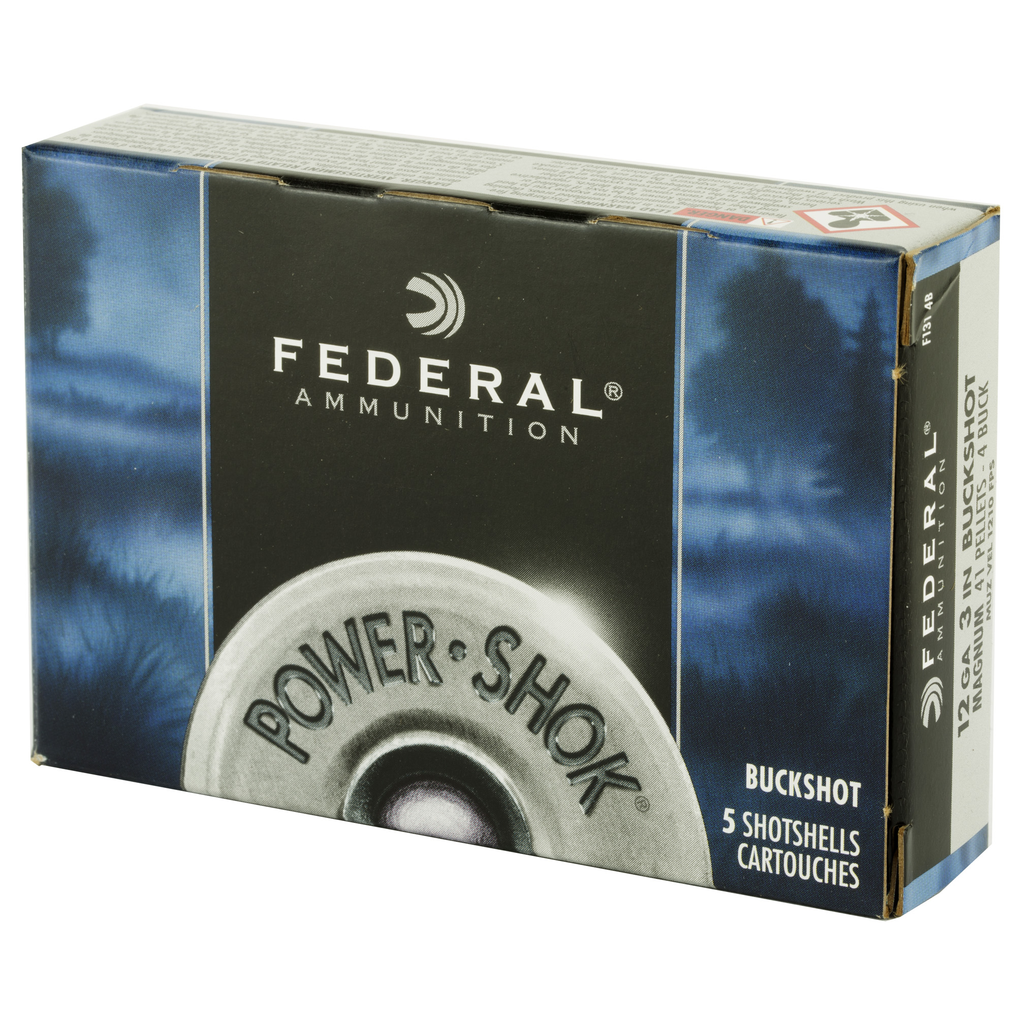 Federal Pwrshk 12ga 3" Mg #4 Bck - Image 2
