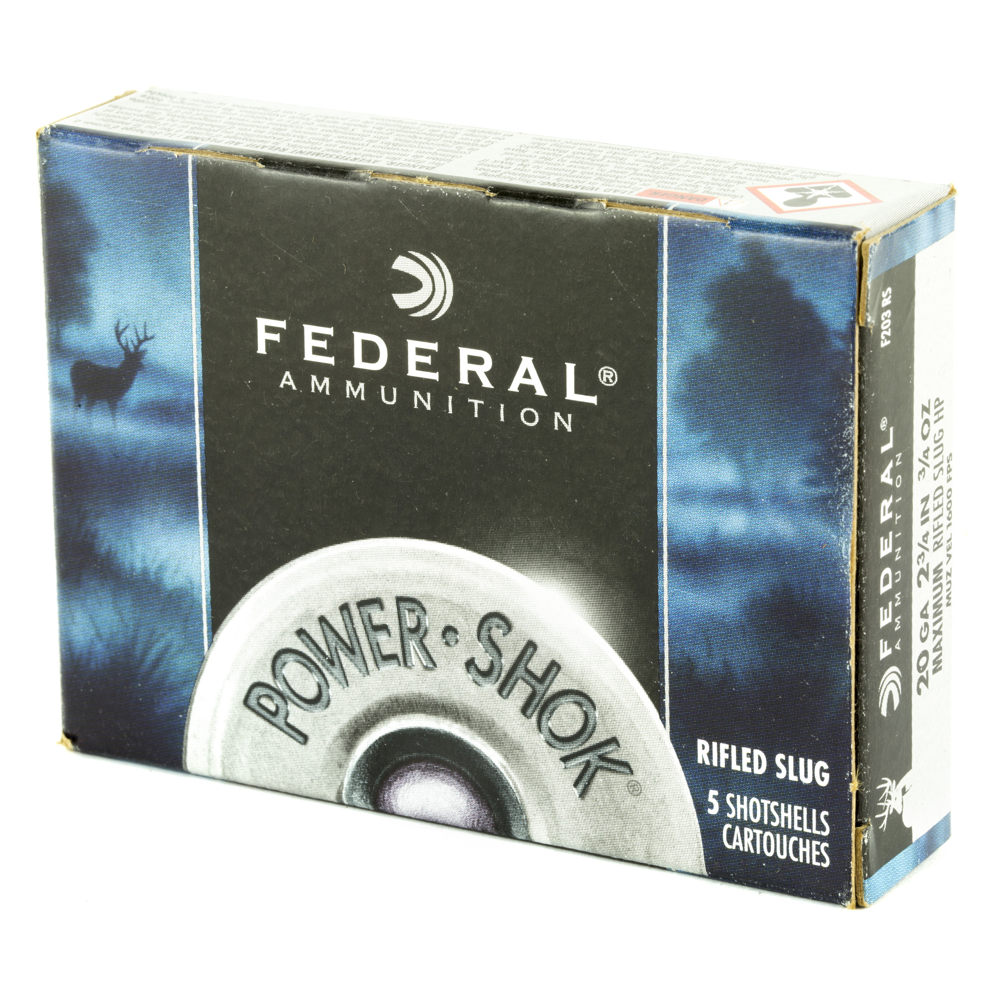 Federal Pwrshk 20ga 2.75 Mx Rfl Sl - Image 2